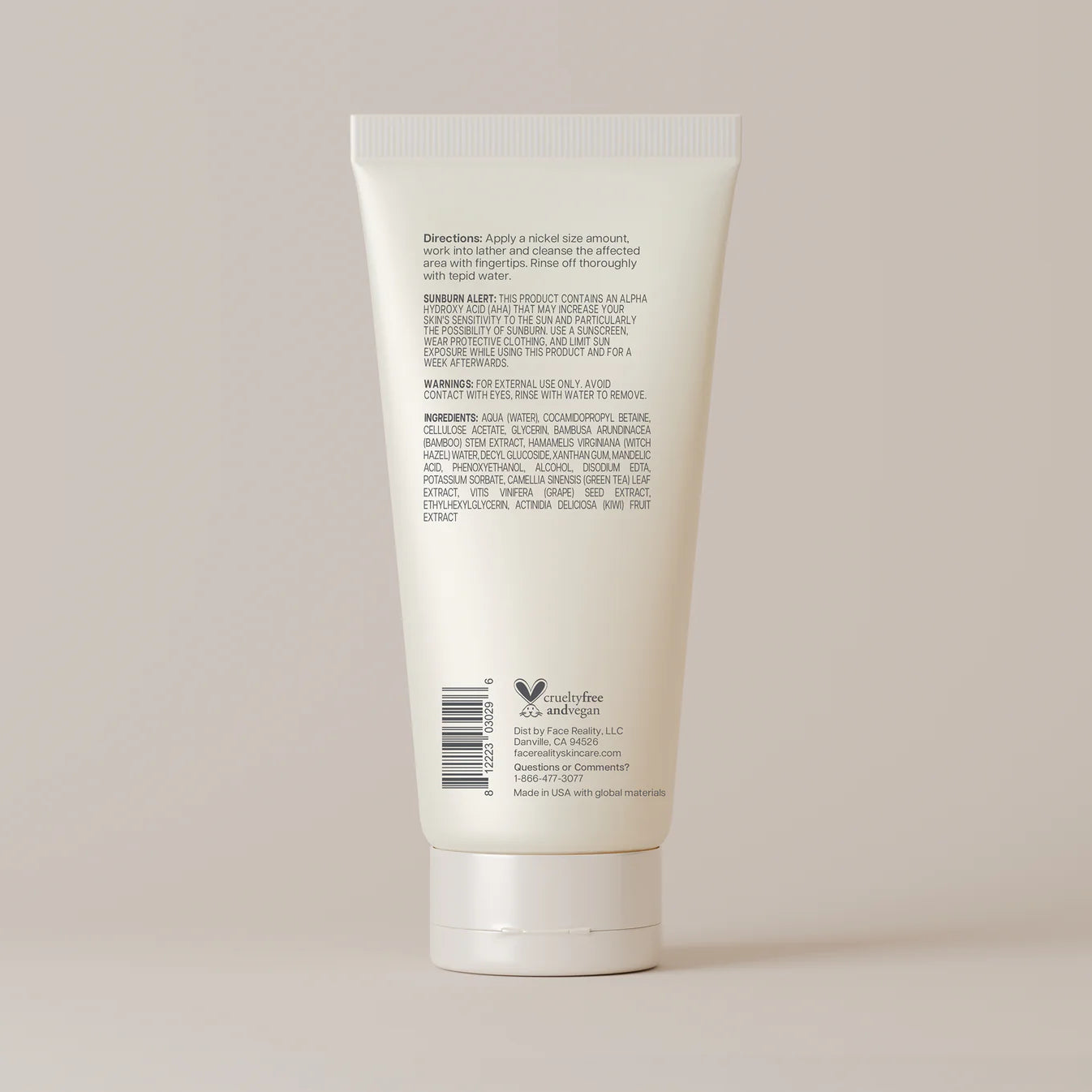 L-MANDELIC FACE AND BODY SCRUB
