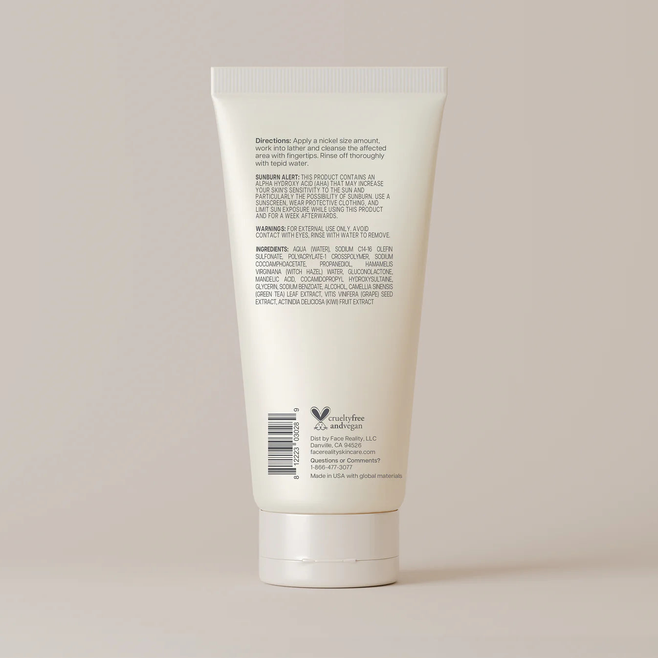 L-MANDELIC FACE AND BODY WASH